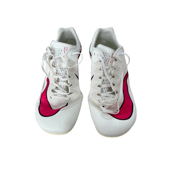 Nike DC8753-101 Rival Sprint Cleats Spikes Sail / Fierce Pink ( 11.5 ) - Picture 2 of 6